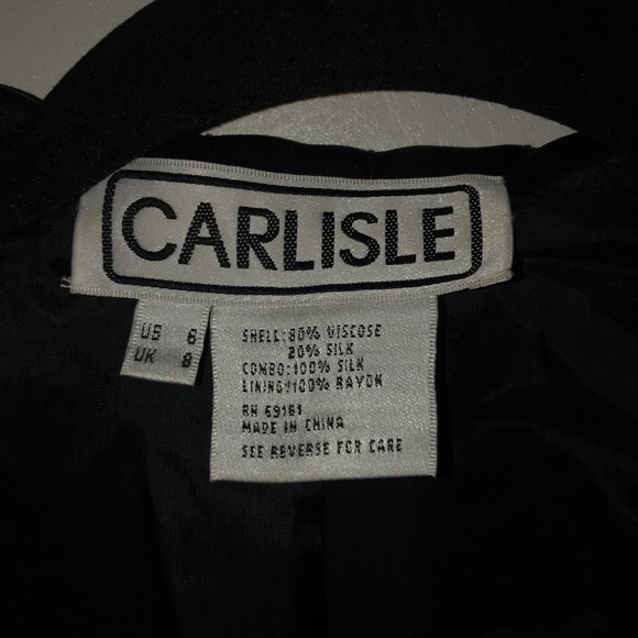 Carlisle velvet blazer - Picture 4 of 5